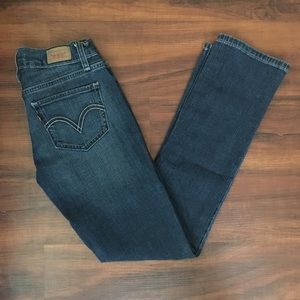 Levi’s Too Superlow 524 Blue Jeans Straight Skinny
